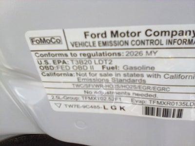 2026 Ford Escape ST-Line Select