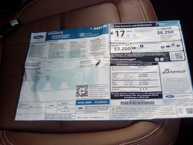 2024 Ford Bronco Heritage Limited Edition