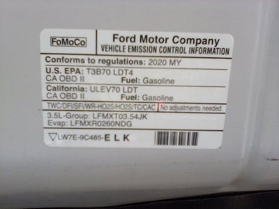 2020 Ford F-150 Platinum