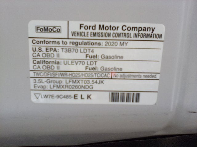 2020 Ford F-150 Platinum