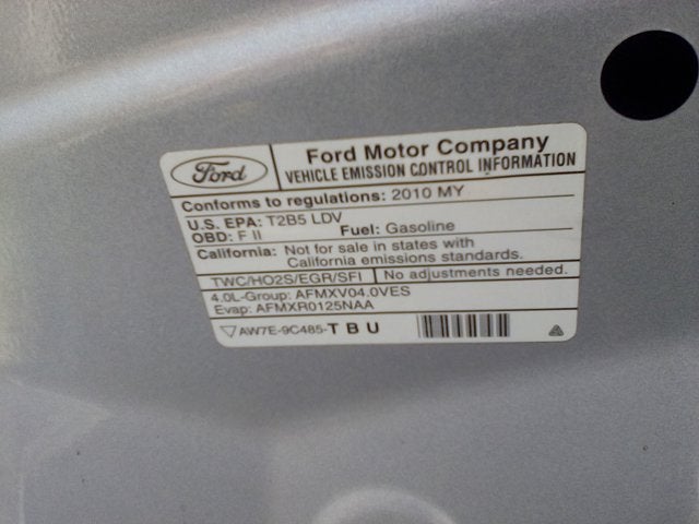 2010 Ford Mustang V6