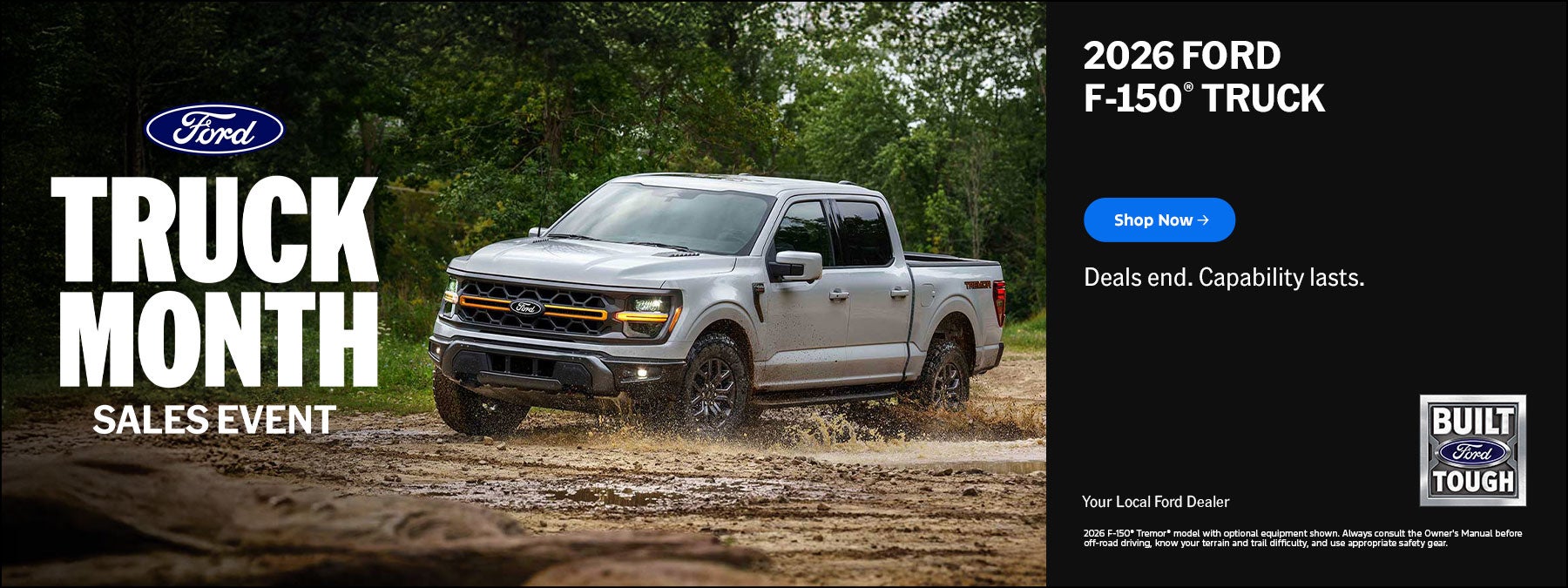 Ford Truck Month Stampede of Savings