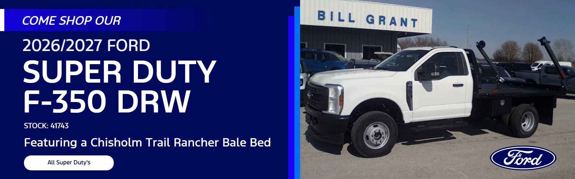 Come shop our 2026/2027 Ford Super Duty F-350 DRW